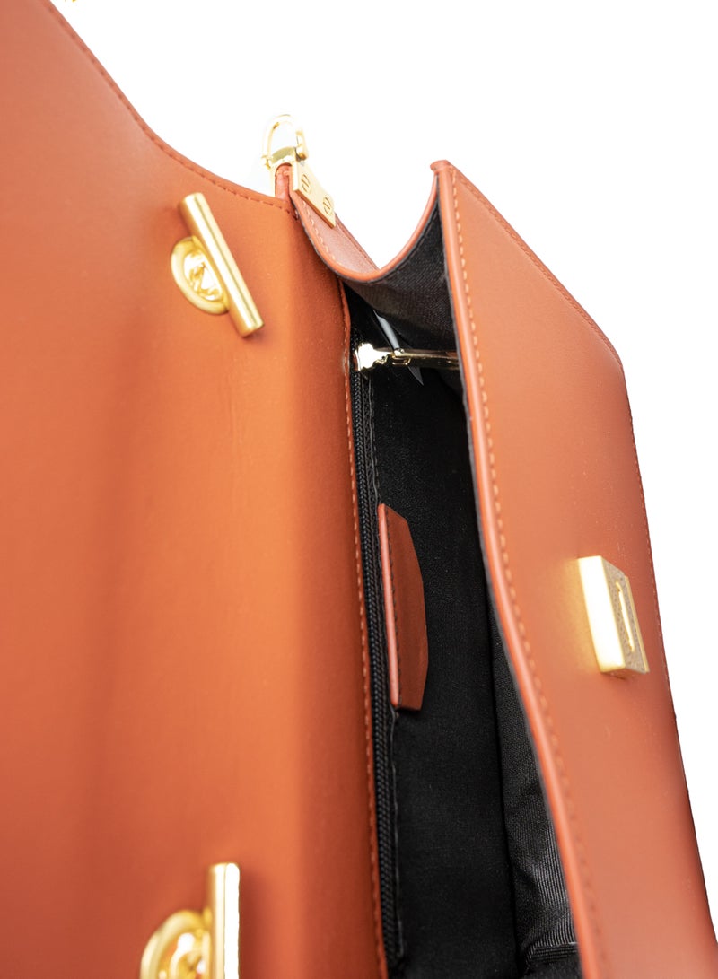 Embroidered Thread Rhombus Bag Chain, Gift Bag for Friends, Wife, Mother, Officemate, PU Leather Evening Bag  - Image 3
