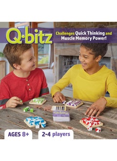 Mindware Mindware Q-Bitz Pattern Matching Fun Board Games for Family Game Night | Ages 8 and up 2-4 Players  - Image 2