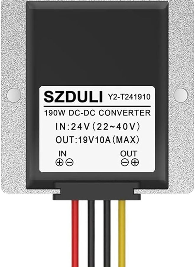 24V to 19V 10A DC Step Down Converter 22 40V to 19V Car Laptop Power Supply - Image 2