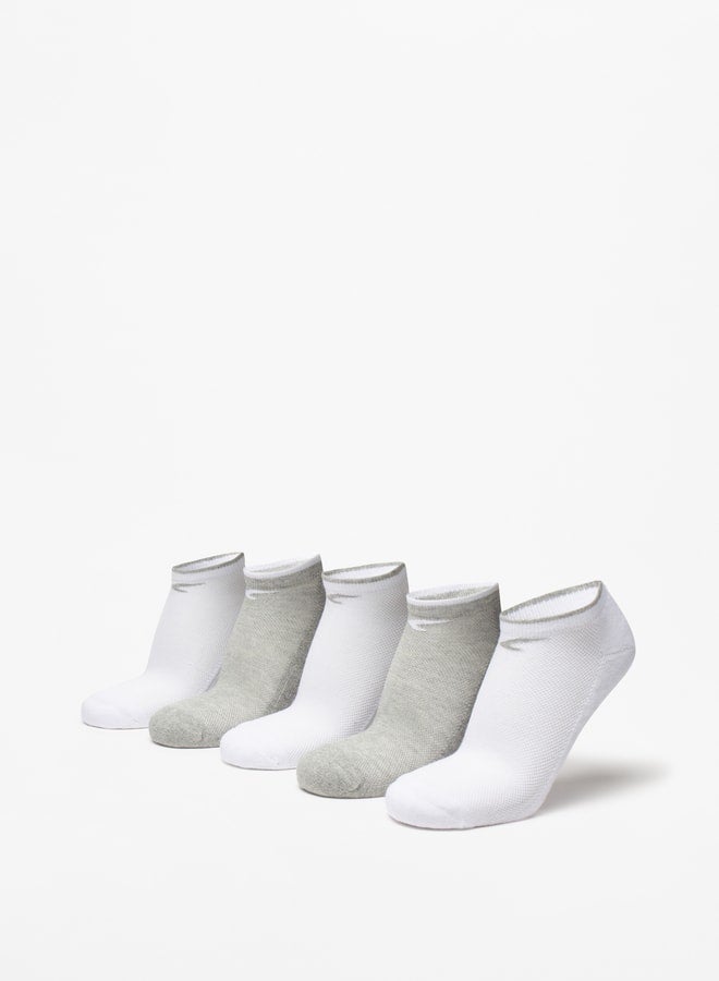 Dash Printed Ankle Length Socks - Set of 5 - Image 1