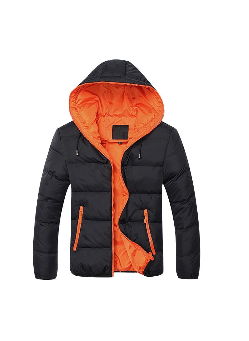 Generic - Winter Warm Puffer Jacket for Men Dark Blue - Image 1
