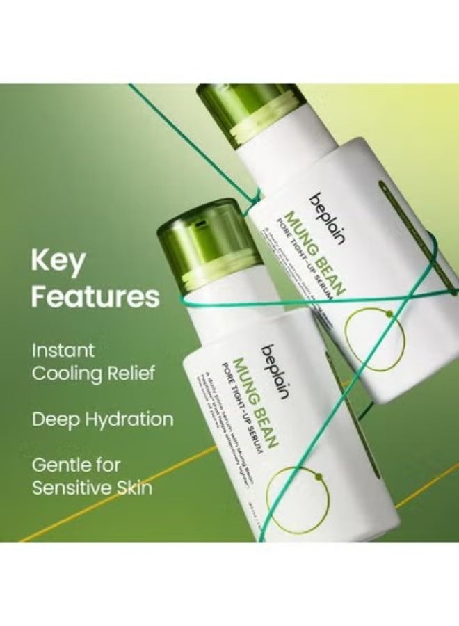 beplain Mung Bean Peptide PORE TIGHT-UP SERUM | Niacinamide serum |A daily pore serum| Hydration | Korean Skincare, For All Skin Types (1.01fl.oz/30ml) - Image 2
