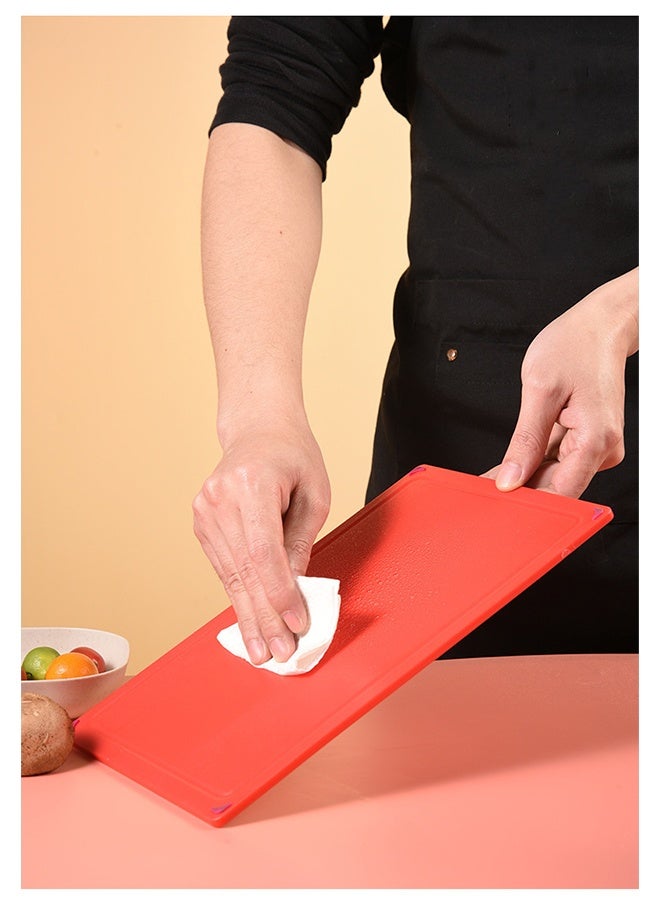 طقم من 4 ألواح تقطيع للمطبخ متعدد الألوان - Image 3