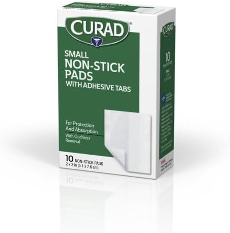 CURAD NonStick Pads 3 Inches X 4 Inches 10 Count - Image 4