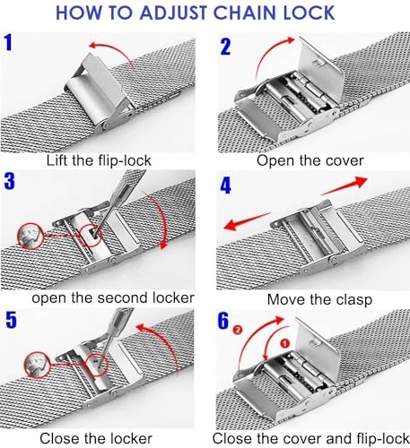 jainx Day and Date Silver Dial Steel Chain Gift Set Analog Wrist Watch for Couple - JC452 - Image 5