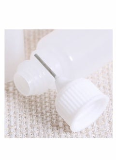 Realfrog 10 Pieces 10ml Precision Tip Applicator Bottle Needle Tip Glue Applicator Bottle DIY Quilling Tool Precision Bottle Needle Bottle Squeeze Bottle  - Image 2