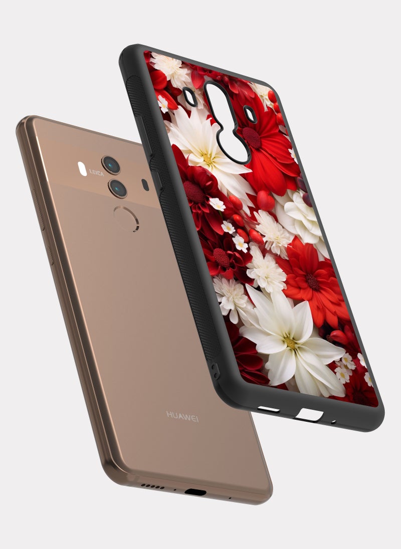 بكسلات كفر هواوي ميت 10 ورود حمراء - Image 2