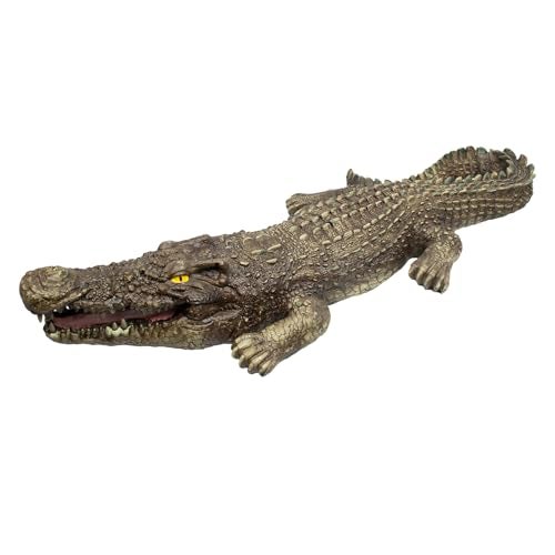 Poolmaster 30Inch Floating Crocodile Decoy for Pool Pond Garden and Patio Body - Image 1