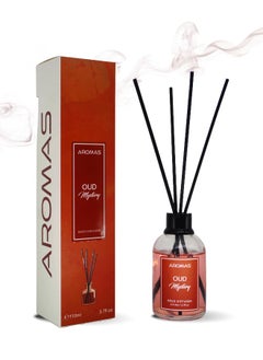 Aromas Oud Mystery Reed Diffuser, 110 ml, Red