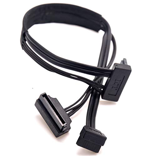 Deal4GO SSD HDD Hard Drive Cable Adapter 593-1330 Replacement for iMac A1312 27" 2011 Hard Drive SATA Power Cable - Image 1