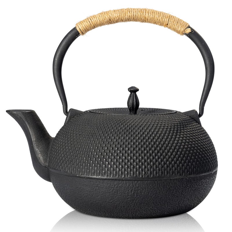 suyika Japanese Tetsubin Tea Kettle Cast Iron Teapot with Stainless Steel Infuser 60 oz/1800 ml - Image 1