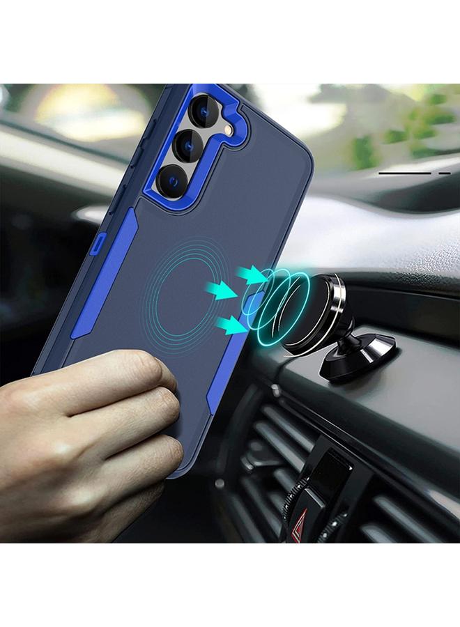 S-TOP Case For Samsung Galaxy A73 5G Magnetic 2 in 1 PC Hybrid TPU Phone Case - Image 5