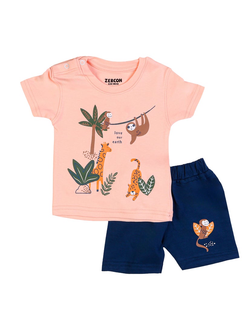 Zercon Summer Pajama Set for Newborn Babies - Image 1