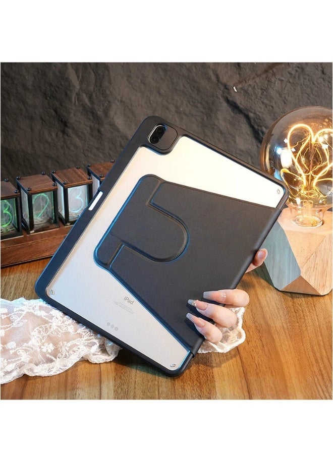 iPad 10th Gen 10.9-inch Case 360° Rotating Stand Free Lens Armor Multi-Scenario Protection for Versatile Viewing and Full Defense - Image 4