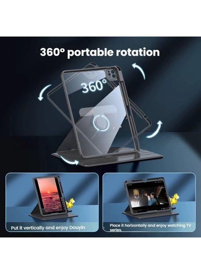 iPad 10th Gen 10.9-inch Case 360° Rotating Stand Free Lens Armor Multi-Scenario Protection for Versatile Viewing and Full Defense - Image 3
