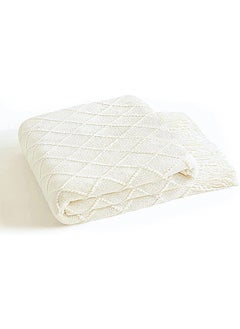 Arabest High Quality Soft Sofa Blanket,off-White ,127*172CM, Nordic Style, Soft And Wrinkle-Resistant Knitting Craftsmanship, Modern And Simple Furniture  - Image 2