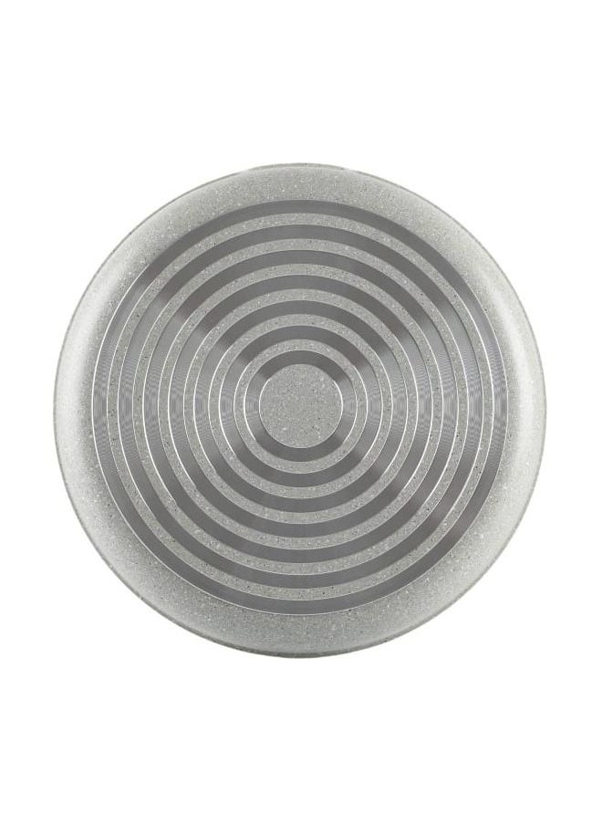 Life Smile 3-Piece Round Baking Pan, Multipurpose Bake and Cooking Rolling Edge Granite Roaster Pan - Ultra Non-Stick Cake Mould Pan - Bakeware for Home Kitchen & Oven Baking 24/28/32cm  - Image 3