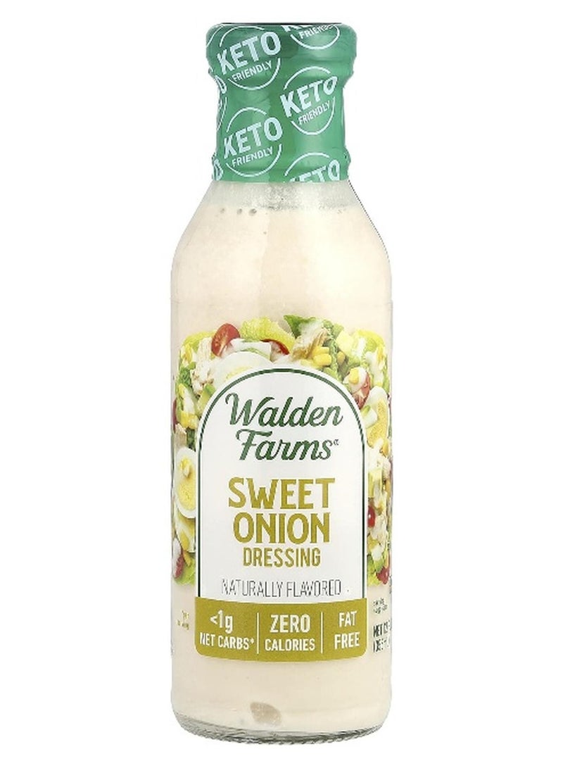 Walden Farms, Sweet Onion Dressing, 12 fl oz (355 ml) - Image 1