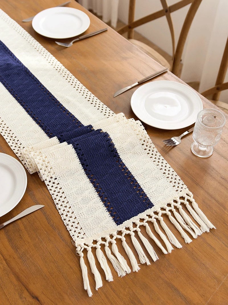 Y&D Nordic Style Table Runners for Dining Table – Elegant Woven Tablecloth Cover for Parties, Home Decor, and Special Occasions - Image 1