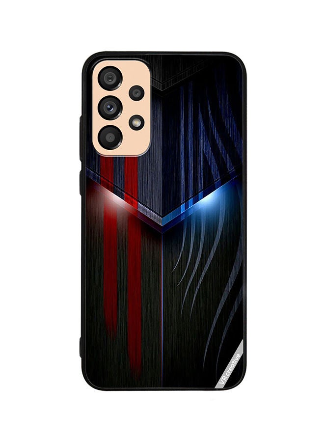 VR CREATIVE Protective Case Cover For Samsung Galaxy A33 5G Abstract Design Multicolour - Image 1