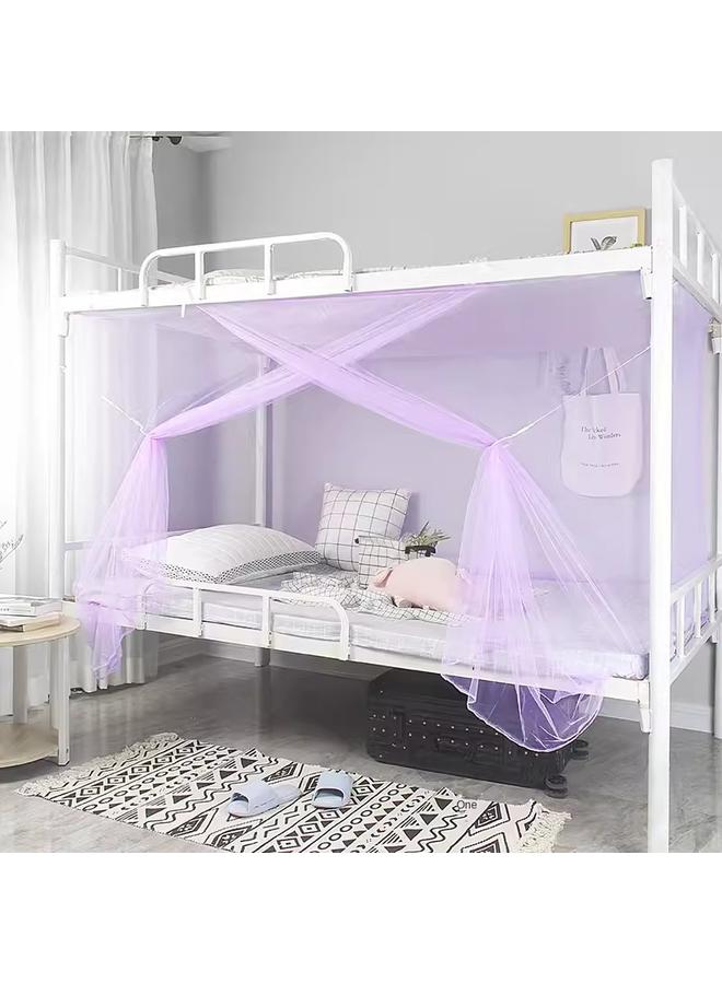 Bluejw M3AO New Encrypted Student Dormitory Mosquito Net Single 0.9m Upper And Lower Bunk 1.2 Bed Household High And Low Double 1.5 M - Image 1