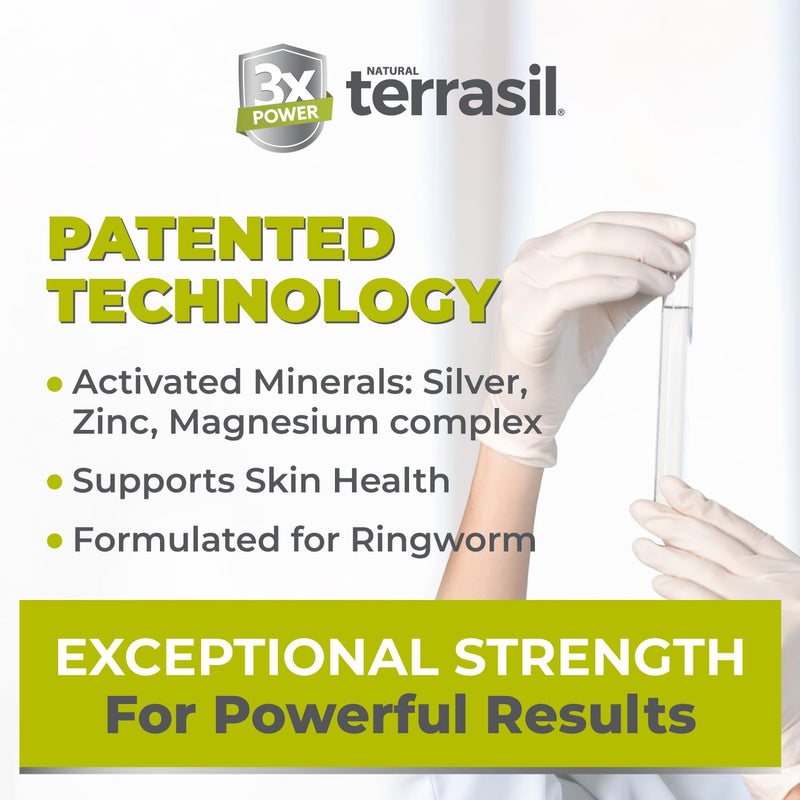 terrasil Antifungal Ringworm Soap (75g) Ring Worm Soap Bar with Natural Ingredients Featuring Coconut Oil & Shea Butter, Ringworm Treatment for Humans Skin Antifungal Soap, Dermatologist Tested - Image 4