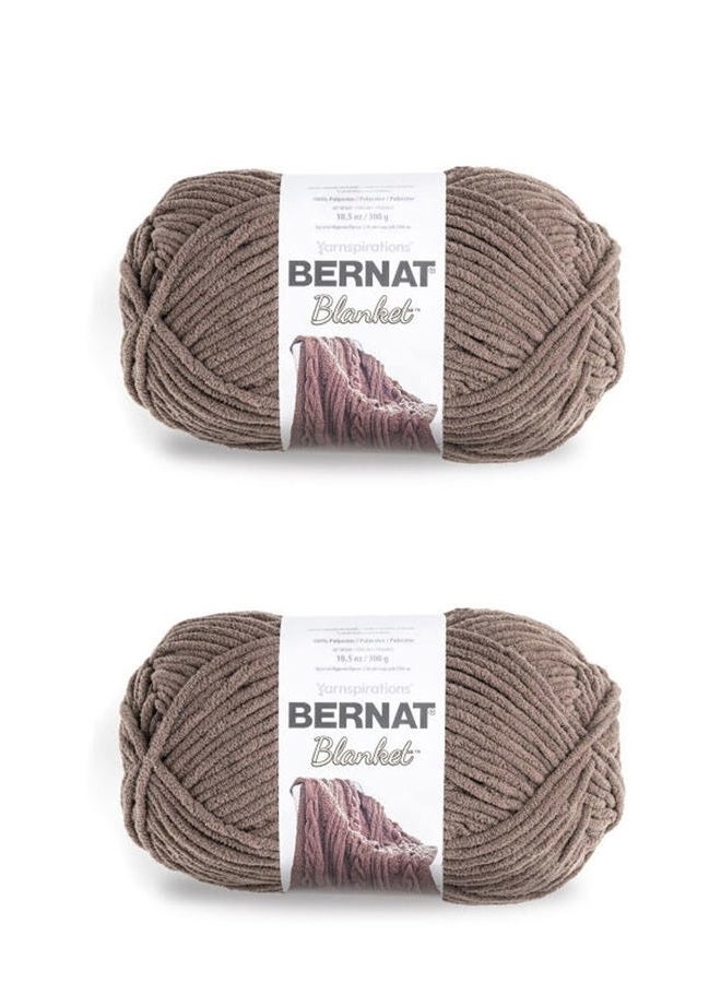 Bernat Blanket BB Yarn, Taupe 4 Count - Image 1
