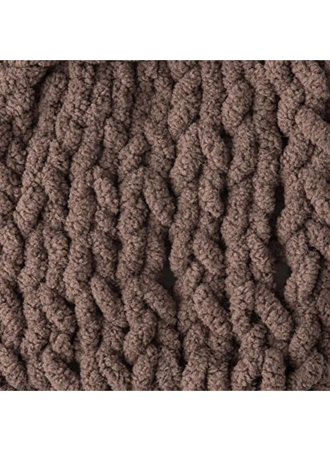 Bernat Blanket BB Yarn, Taupe 4 Count - Image 5