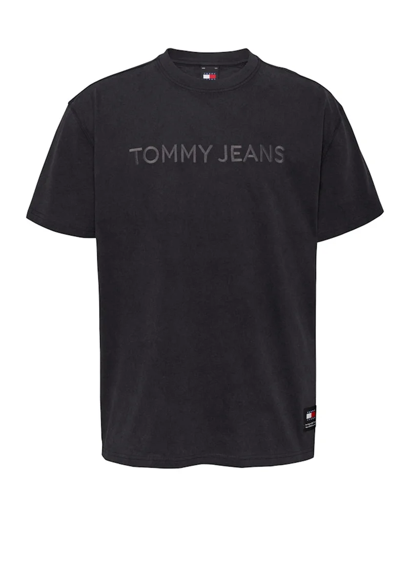 TOMMY JEANS Logo Printed Crew neck short Sleeve T-shirt