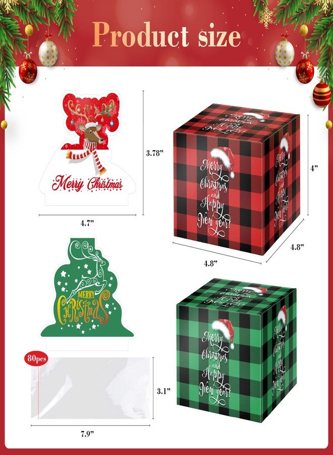 Linelglobal Christmas Money Box for Cash Gift, Pull Money Box for Surprising Gift, Kids or Adults Cash Gift Wrap Box 2 Pcs - Image 2