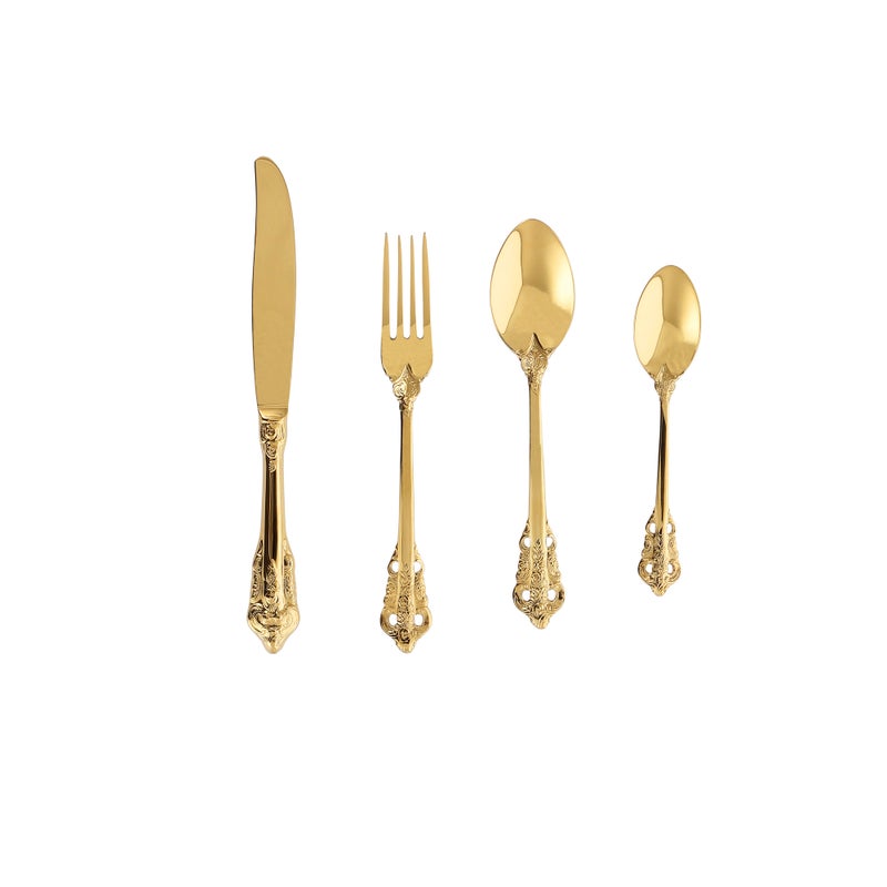 لا ميسا طقم ادوات المائدة 24 قطعة - Image 2