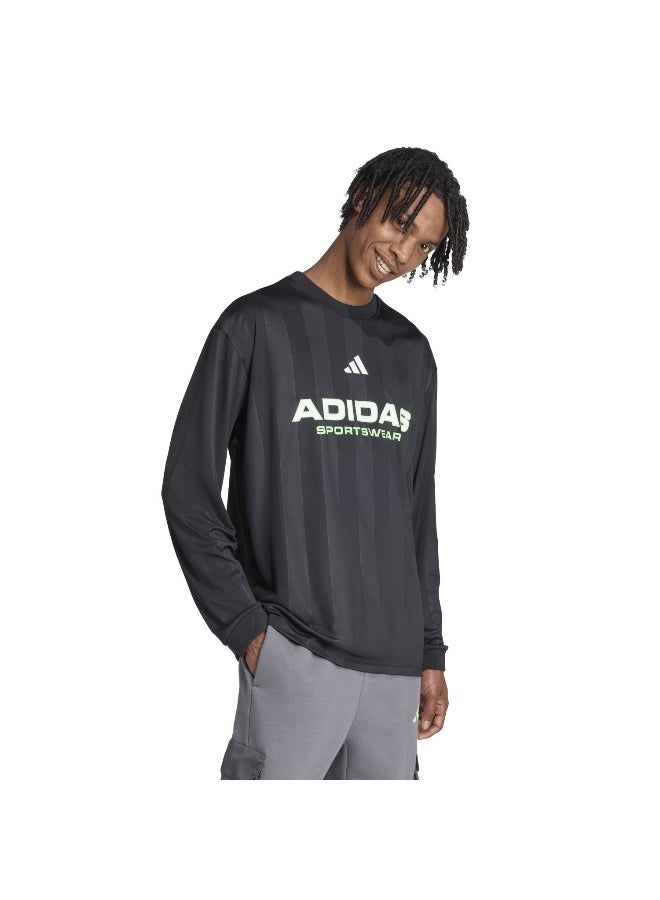 Adidas M Tiro Lsjsy Q4 Black Training Jerseys For Men XS - Image 4