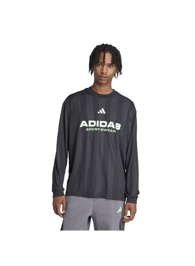 Adidas M Tiro Lsjsy Q4 Black Training Jerseys For Men XS - Image 2