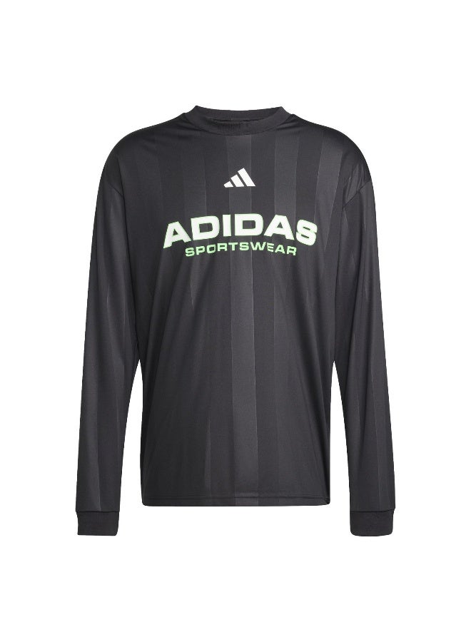Adidas M Tiro Lsjsy Q4 Black Training Jerseys For Men XS - Image 1