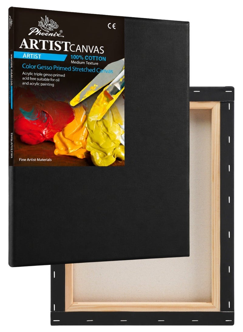 Phoenix Canvas Black 23x30 cm - Image 1