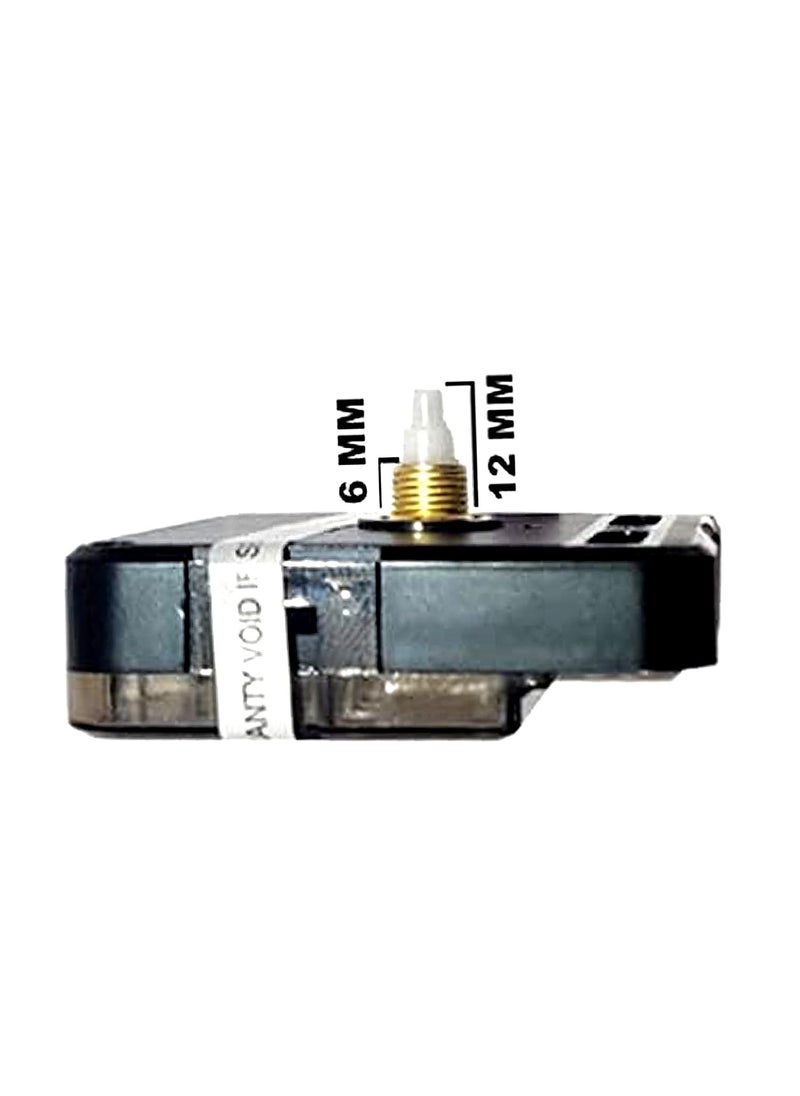 QWENOX QWENOX A Product of SONAM Sweep Silent Movement Machine for Wall Clock Made in India 100 6 GoldBlackSilver  - Image 3