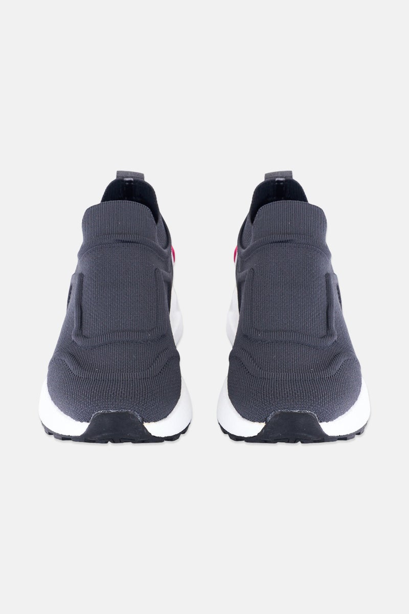 Women Slip On Training Shoes, Grey