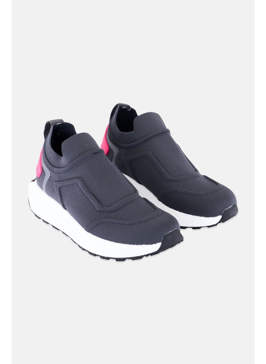 RBX - Women Slip On Training Shoes, Grey - Image 1