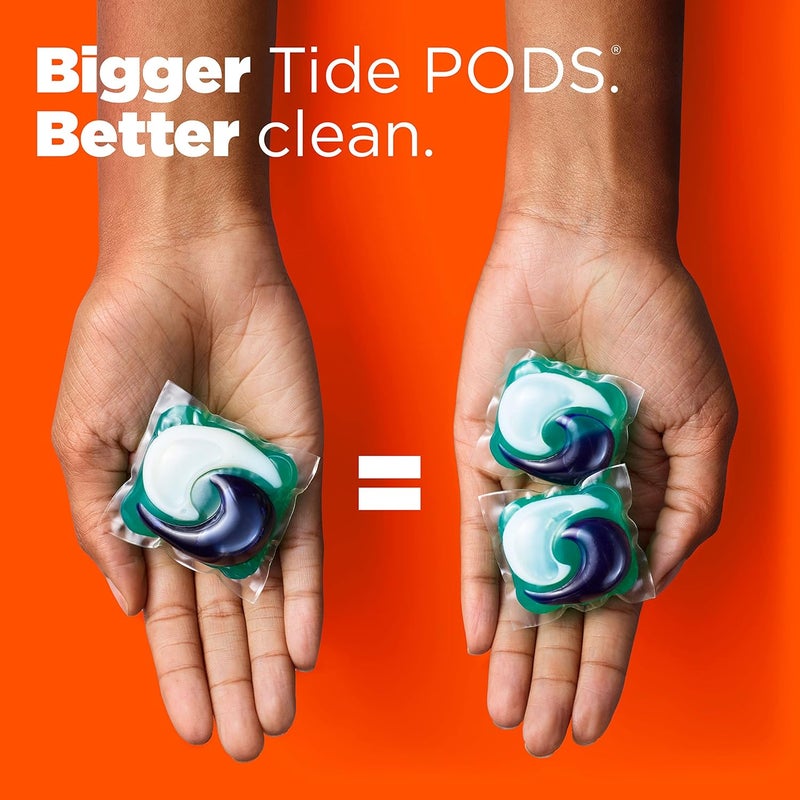 حزم Tide Ultra OXI Power PODS مع مزيلات الروائح، عبوات منظف ملابس، 48 قطعة، للأوساخ الظاهرة والخفية - Image 3
