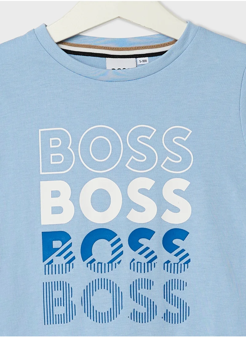 BOSS Kids Logo T-Shirt