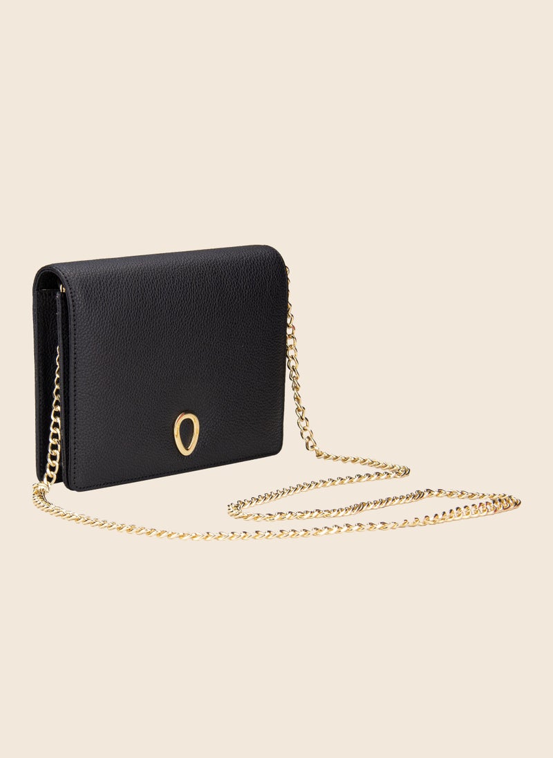 Oval Vera Chain wallet Bag - Image 3