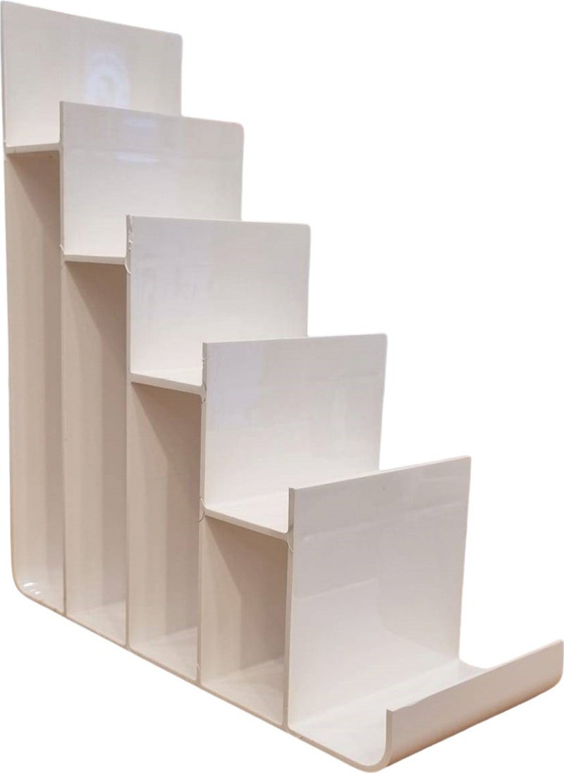 Manken İstanbul Mannequin Istanbul White Color 5-Stage Wallet Stand Wallet Display Stand  - Image 1