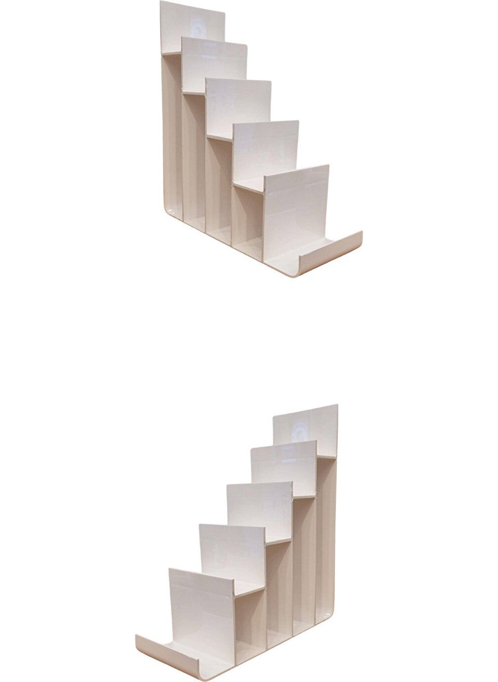Manken İstanbul Mannequin Istanbul White Color 5-Stage Wallet Stand Wallet Display Stand  - Image 3