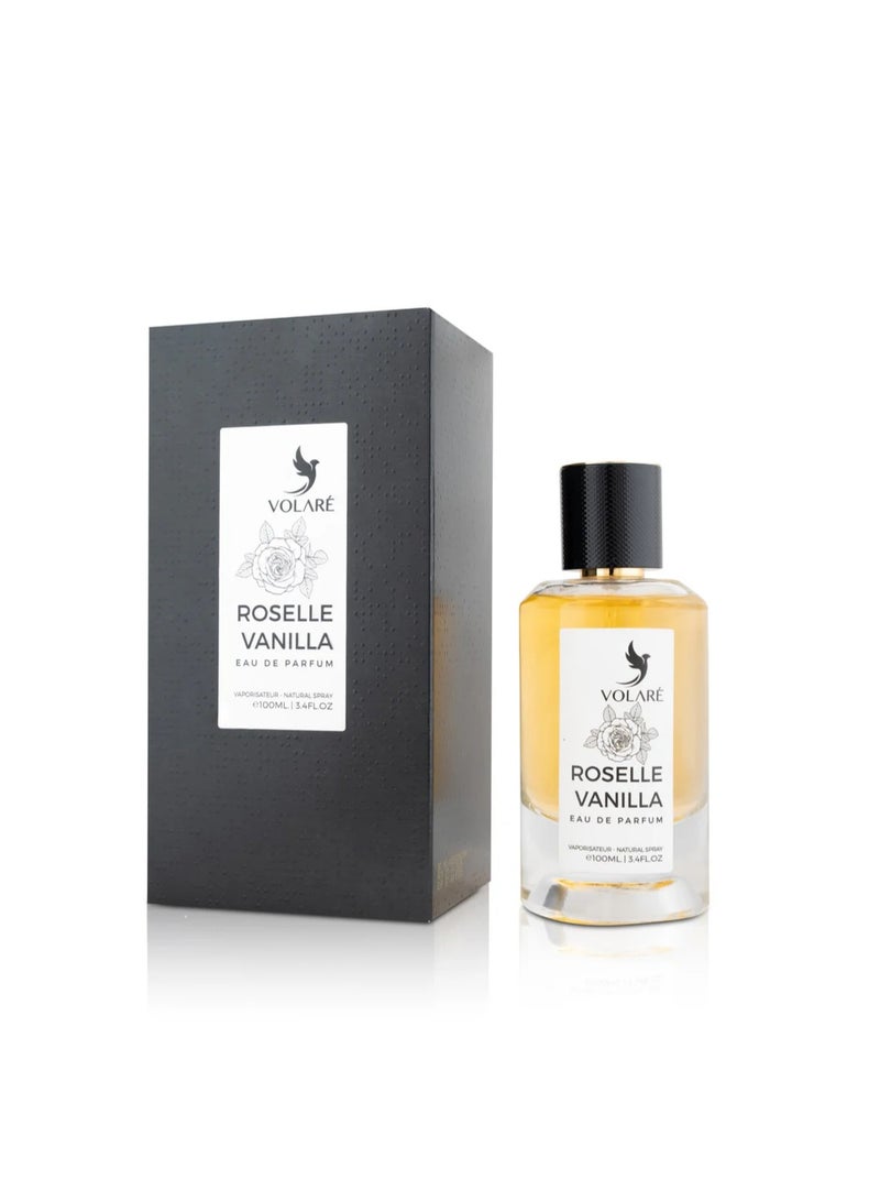 VOLARE Roselle Vanilla Eau De Parfum for Women - 100ml (Inspired by Rose Vanilla) - Image 1