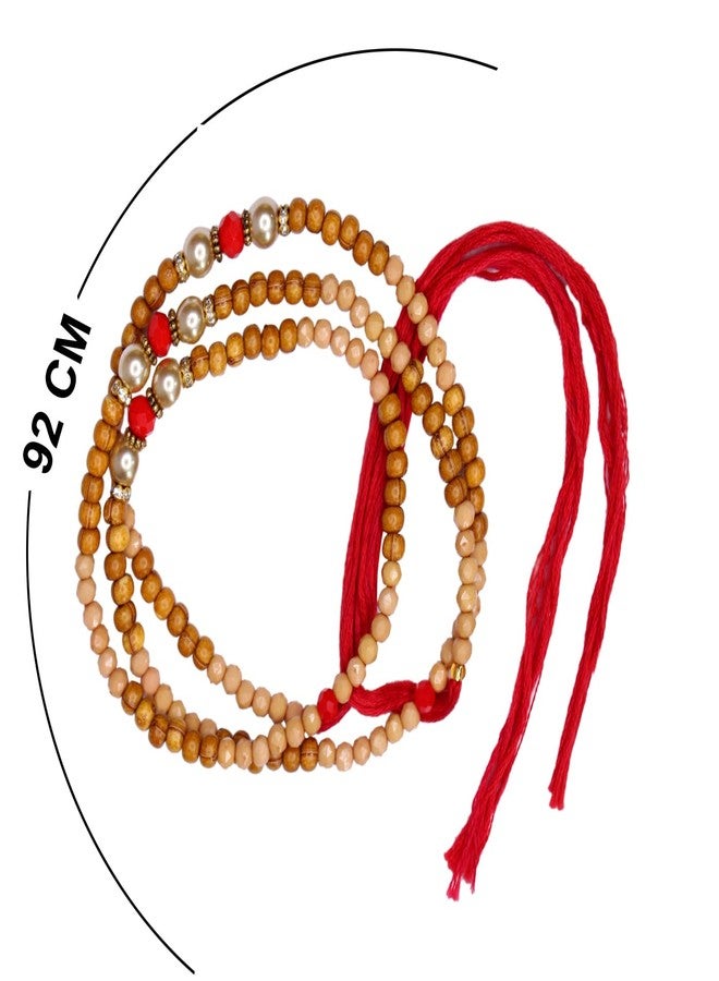 فولي خرز راكشاباندان البسيط بالكامل راخي مع 2 داغا راخي لبهايا وبهابي والأخت - Image 2