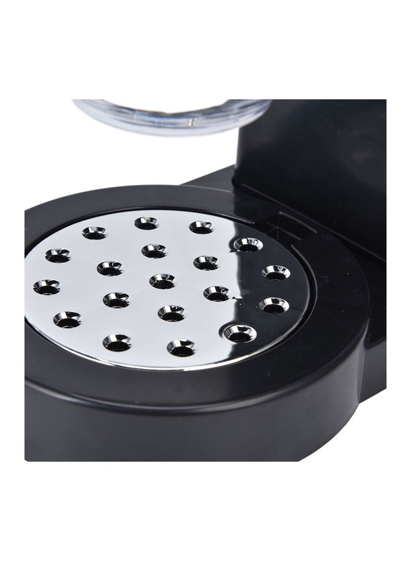 Shallow Black Cereal Dispenser Dry Food countertop Kitchen Tools Storage Container, Dry Food Dispenser - Image 4