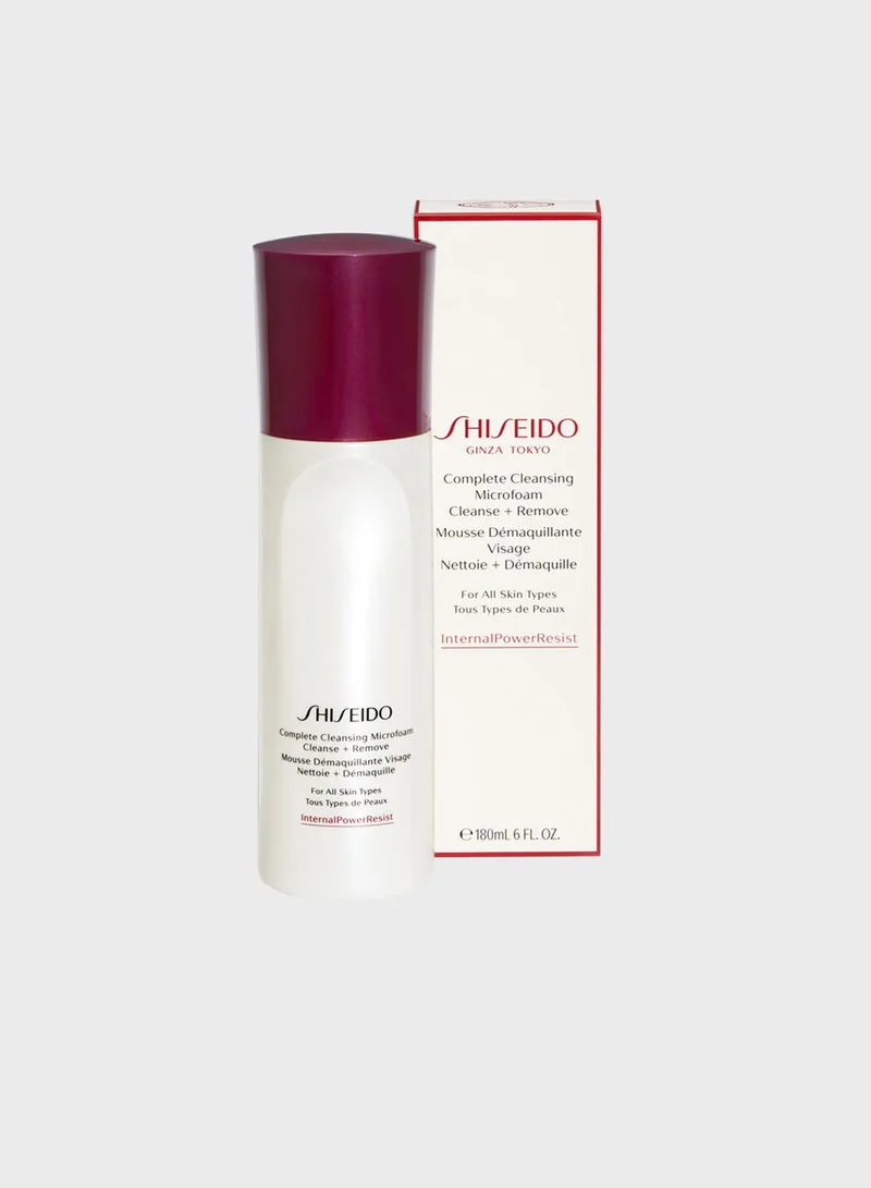 Shiseido فوم تنظيف كامل ميكرو - 180 مل