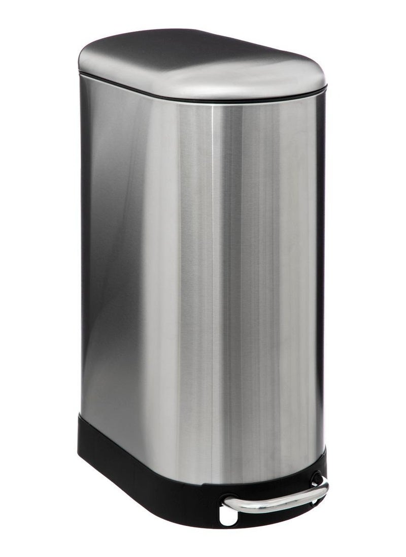 LOFT SOFTCL,SLIM-TRASH BIN-30L,L42.5XP25XH62CMS,BLACK,STEEL-186188  - Image 2