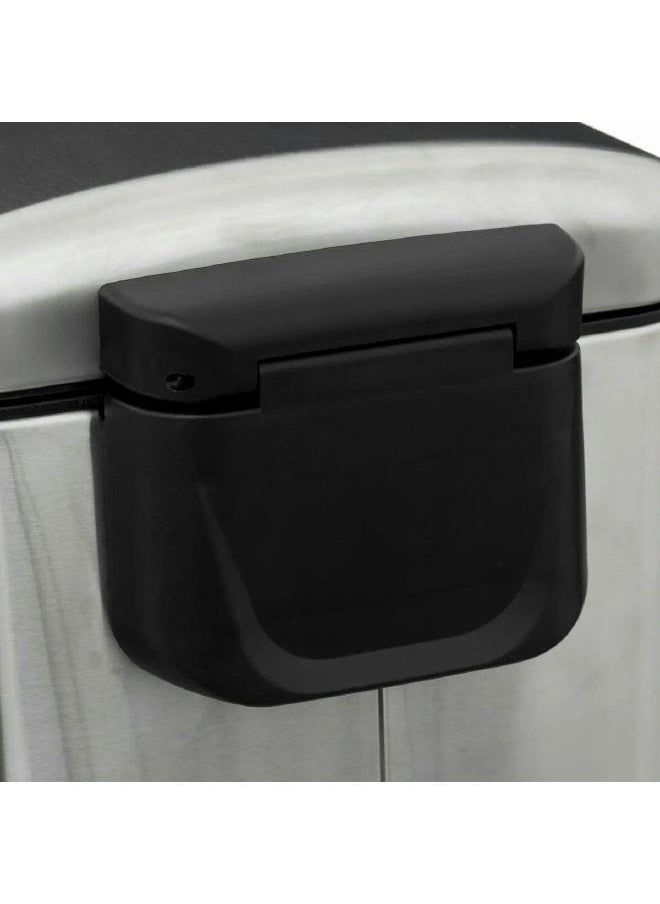LOFT SOFTCL,SLIM-TRASH BIN-30L,L42.5XP25XH62CMS,BLACK,STEEL-186188  - Image 3