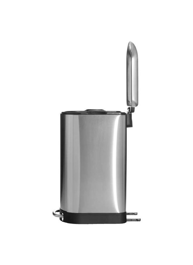 LOFT SOFTCL,SLIM-TRASH BIN-30L,L42.5XP25XH62CMS,BLACK,STEEL-186188  - Image 5